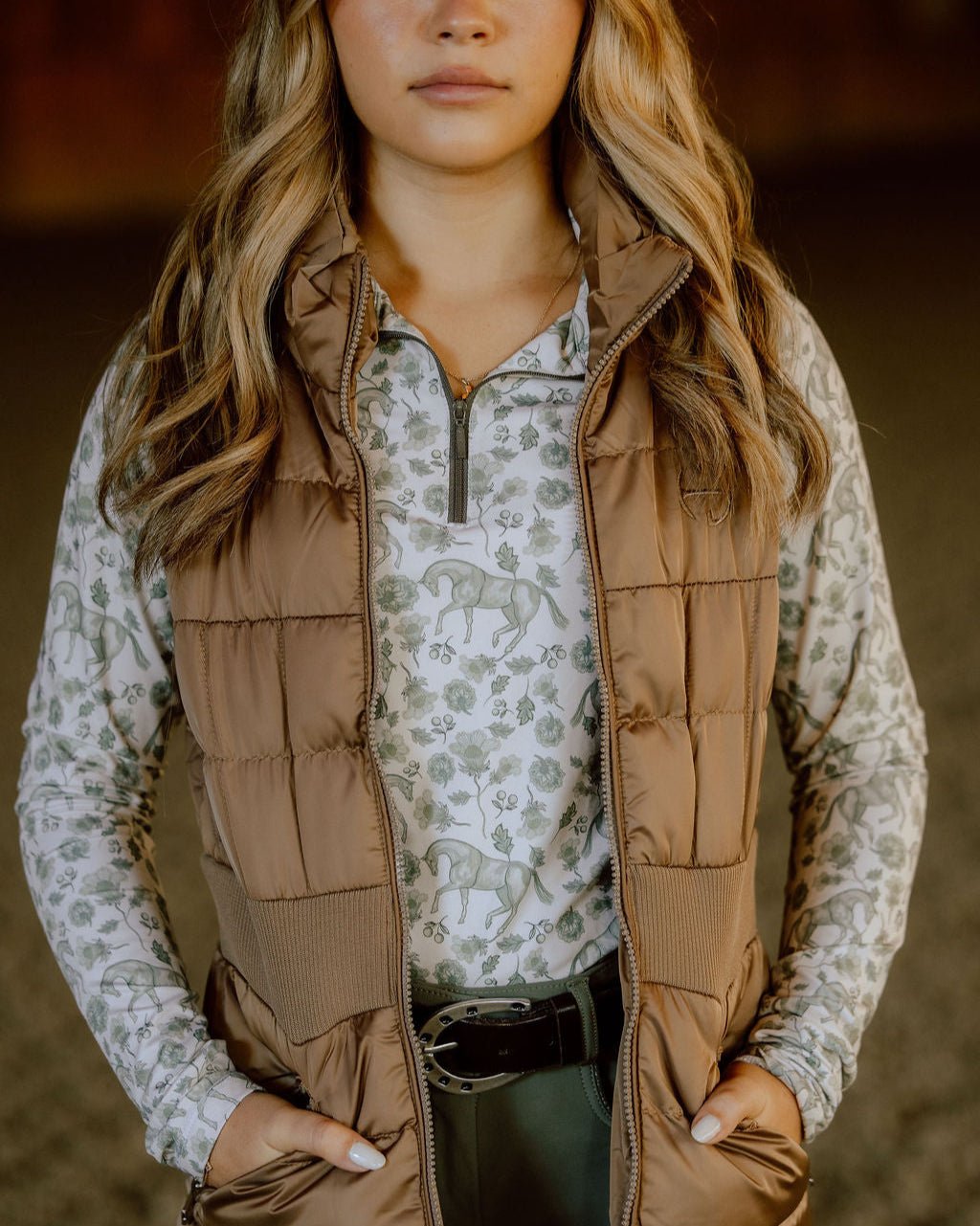 Deinhardt Designs EVERGREEN Long Sleeve Sunshirt - Deinhardt Designs - Equiluxe Tack