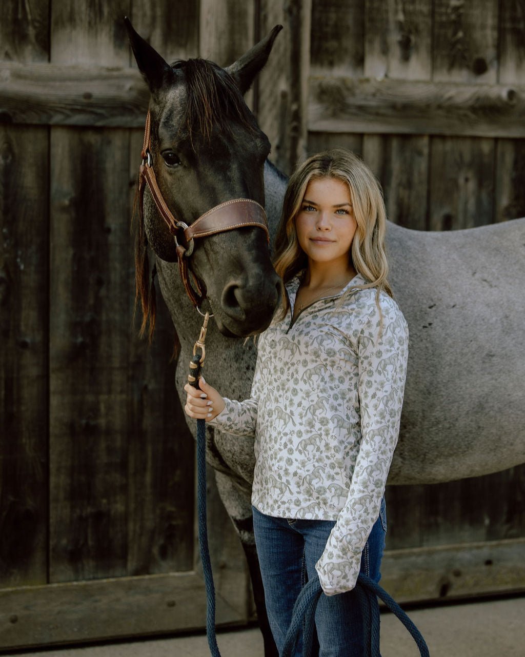 Deinhardt Designs EVERGREEN Long Sleeve Sunshirt - Deinhardt Designs - Equiluxe Tack