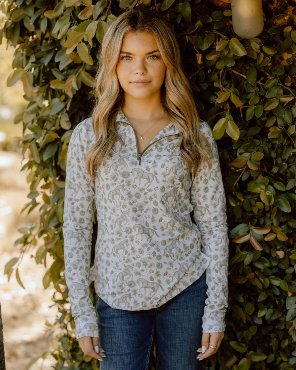 Deinhardt Designs EVERGREEN Long Sleeve Sunshirt - Deinhardt Designs - Equiluxe Tack