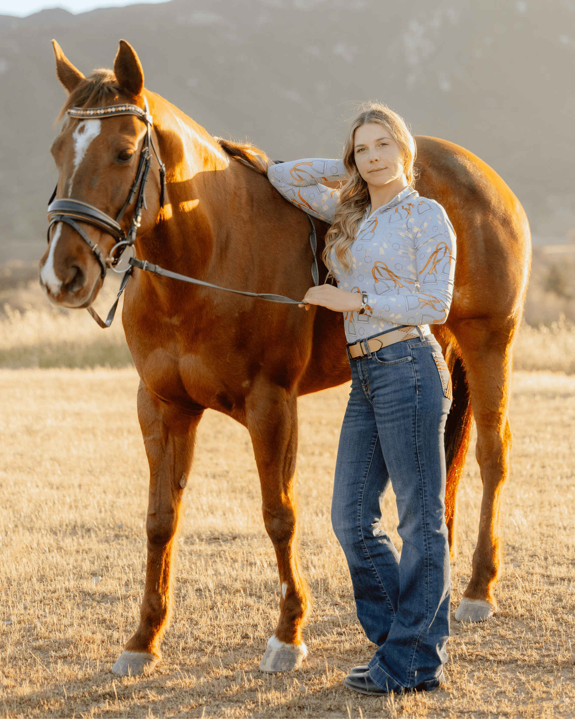Deinhardt Designs Impulsion & Straightness KASSIDY Long Sleeve Signature Sunshirt - Equiluxe Tack