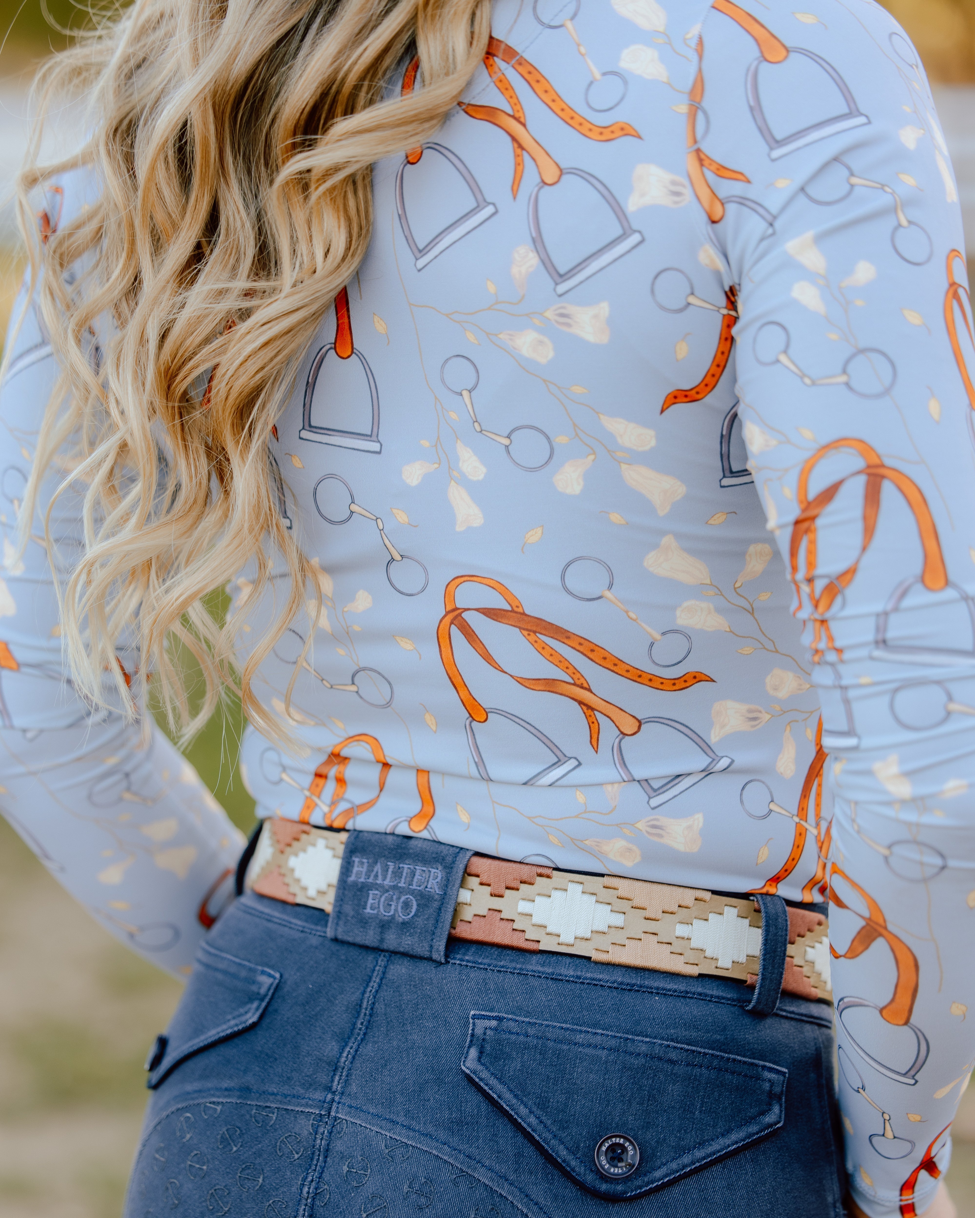 Deinhardt Designs Impulsion & Straightness KASSIDY Long Sleeve Signature Sunshirt - Equiluxe Tack