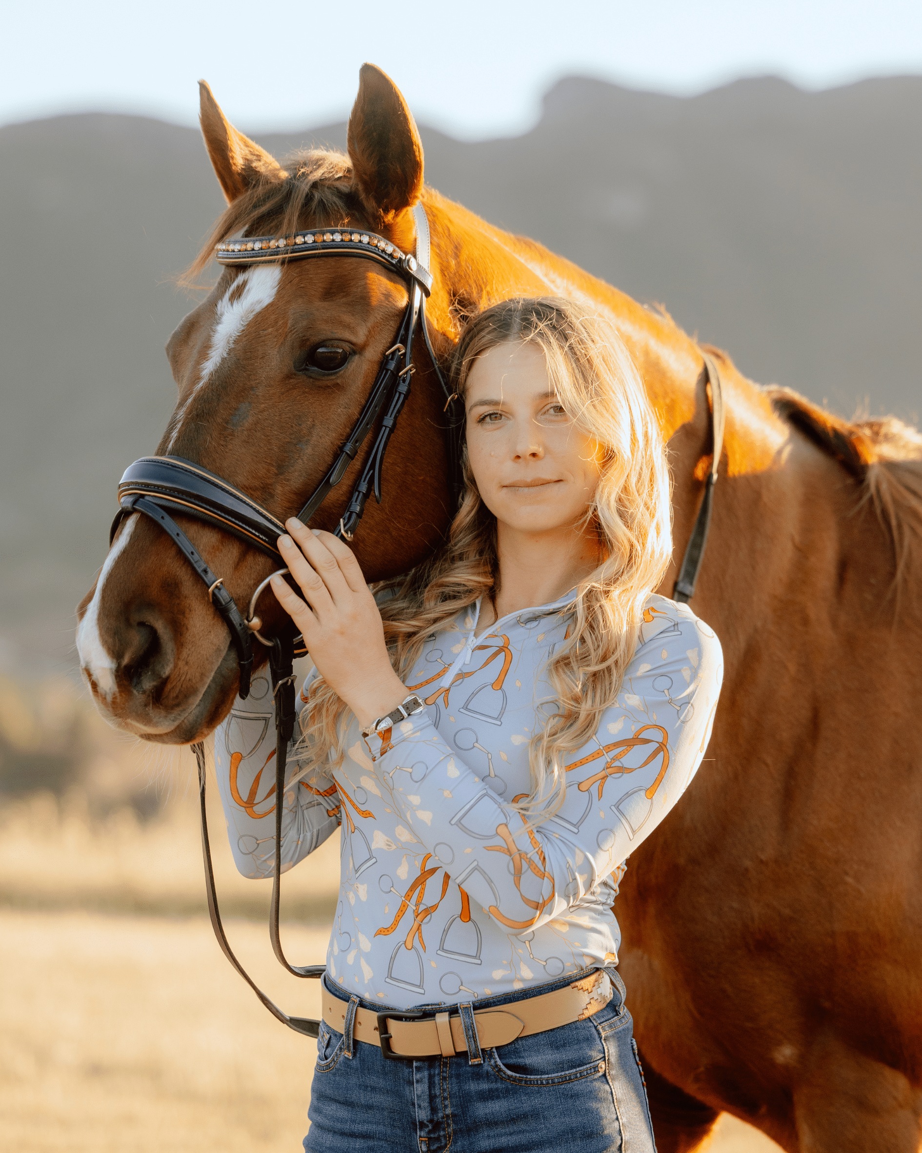 Deinhardt Designs Impulsion & Straightness KASSIDY Long Sleeve Signature Sunshirt - Equiluxe Tack