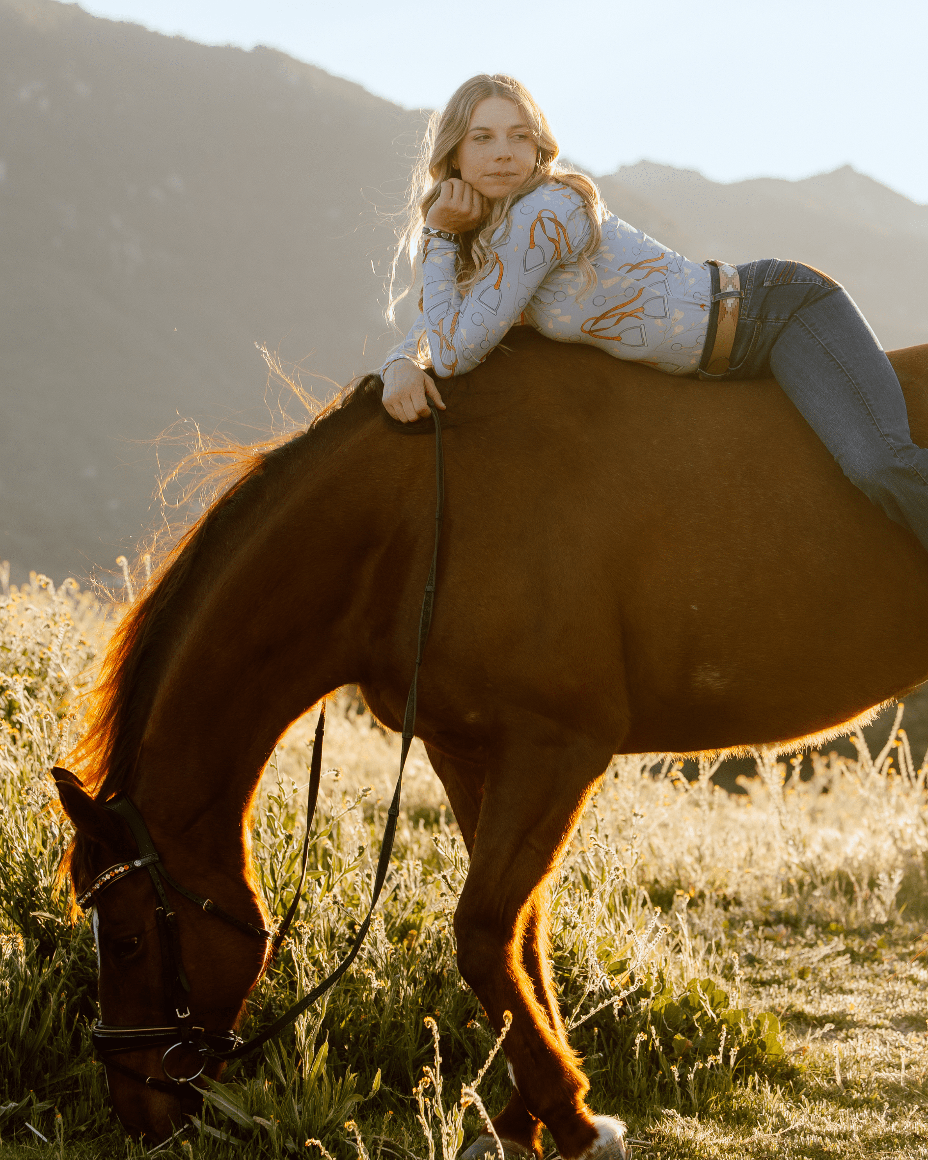 Deinhardt Designs Impulsion & Straightness KASSIDY Long Sleeve Signature Sunshirt - Equiluxe Tack