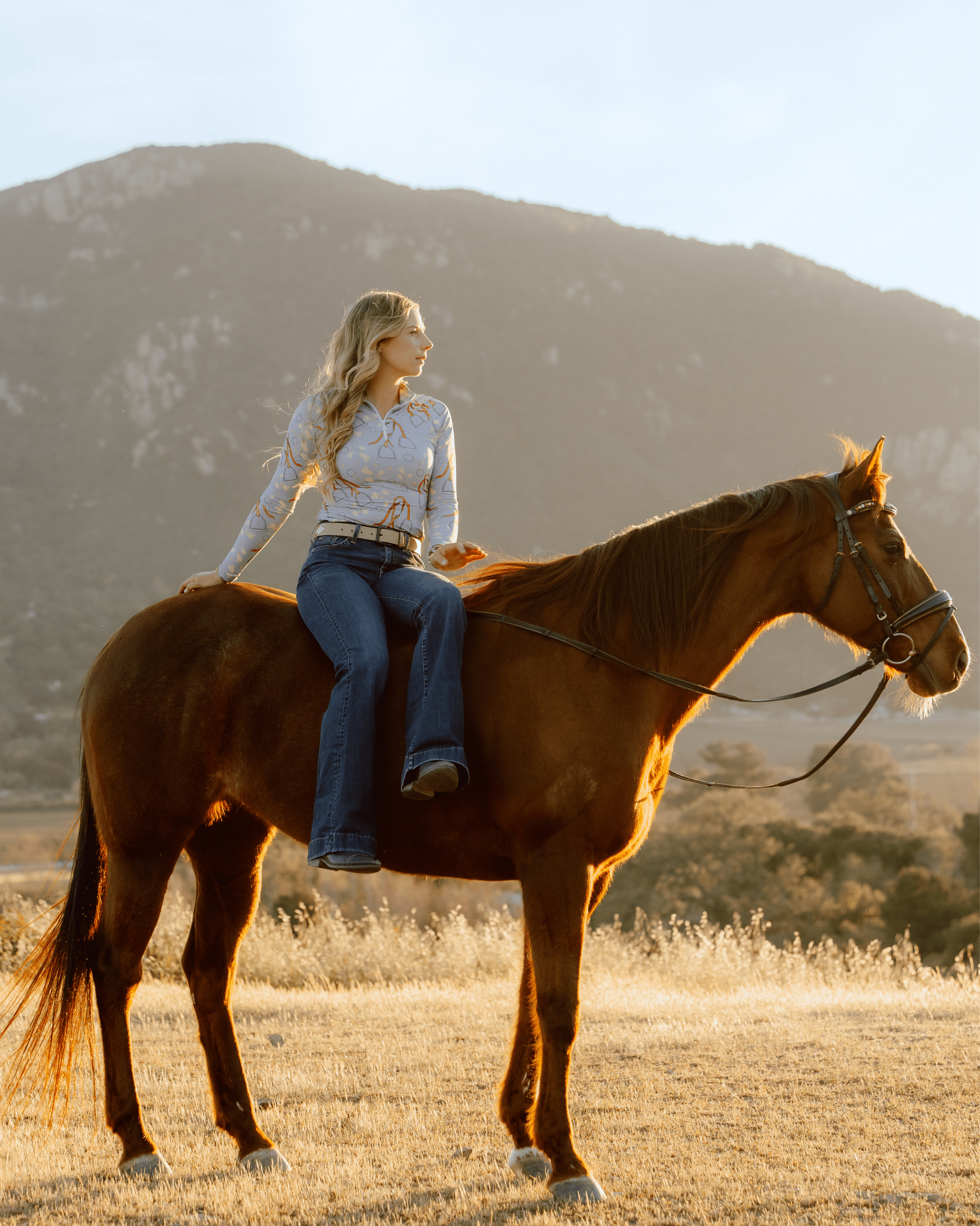 Deinhardt Designs Impulsion & Straightness KASSIDY Long Sleeve Signature Sunshirt - Equiluxe Tack