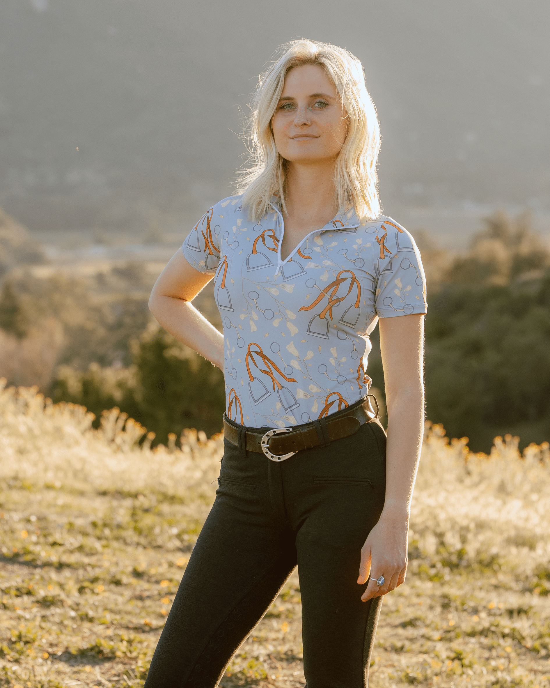 Deinhardt Designs Impulsion & Straightness KASSIDY Short Sleeve Signature Sunshirt - Equiluxe Tack