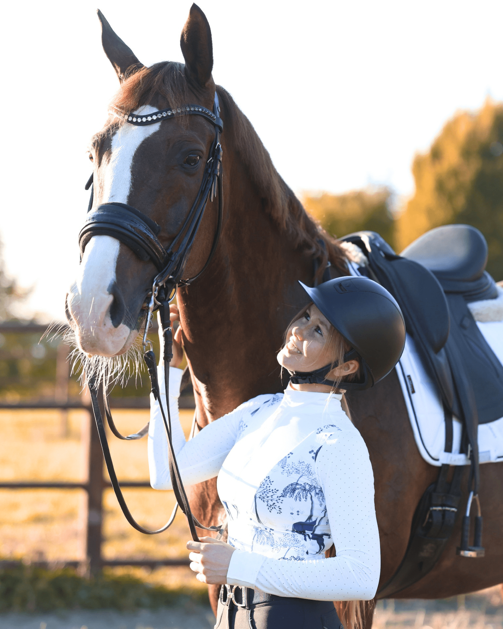 Deinhardt Designs Long Sleeve Capriole Competition Shirt - ELOISE - Equiluxe Tack