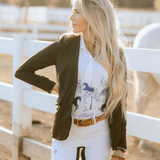 Deinhardt Designs Long Sleeve Capriole Competition Shirt - ELOISE - Equiluxe Tack