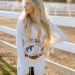 Deinhardt Designs Long Sleeve Capriole Competition Shirt - ELOISE - Equiluxe Tack
