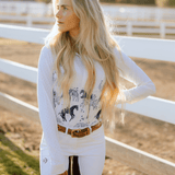 Deinhardt Designs Long Sleeve Capriole Competition Shirt - ELOISE - Equiluxe Tack