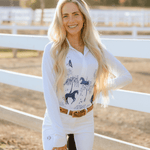 Deinhardt Designs Long Sleeve Capriole Competition Shirt - ELOISE - Equiluxe Tack