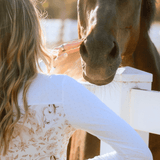 Deinhardt Designs Long Sleeve Capriole Competition Shirt - SEPIA - Equiluxe Tack