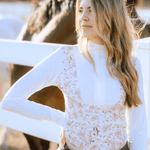 Deinhardt Designs Long Sleeve Capriole Competition Shirt - SEPIA - Equiluxe Tack