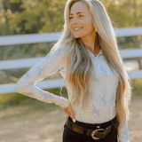 Deinhardt Designs Prints With A Purpose CORAL Long Sleeve Signature Sunshirt - Equiluxe Tack