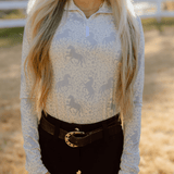 Deinhardt Designs Prints With A Purpose CORAL Long Sleeve Signature Sunshirt - Equiluxe Tack