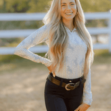 Deinhardt Designs Prints With A Purpose CORAL Long Sleeve Signature Sunshirt - Equiluxe Tack