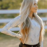 Deinhardt Designs Prints With A Purpose CORAL Long Sleeve Signature Sunshirt - Equiluxe Tack