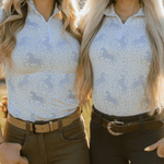 Deinhardt Designs Prints With A Purpose CORAL Long Sleeve Signature Sunshirt - Equiluxe Tack