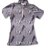 Deinhardt Designs PURPLE PONY CLUB Short Sleeve Sunshirt - Deinhardt Designs - Equiluxe Tack