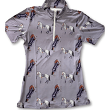 Deinhardt Designs PURPLE PONY CLUB Short Sleeve Sunshirt - Deinhardt Designs - Equiluxe Tack