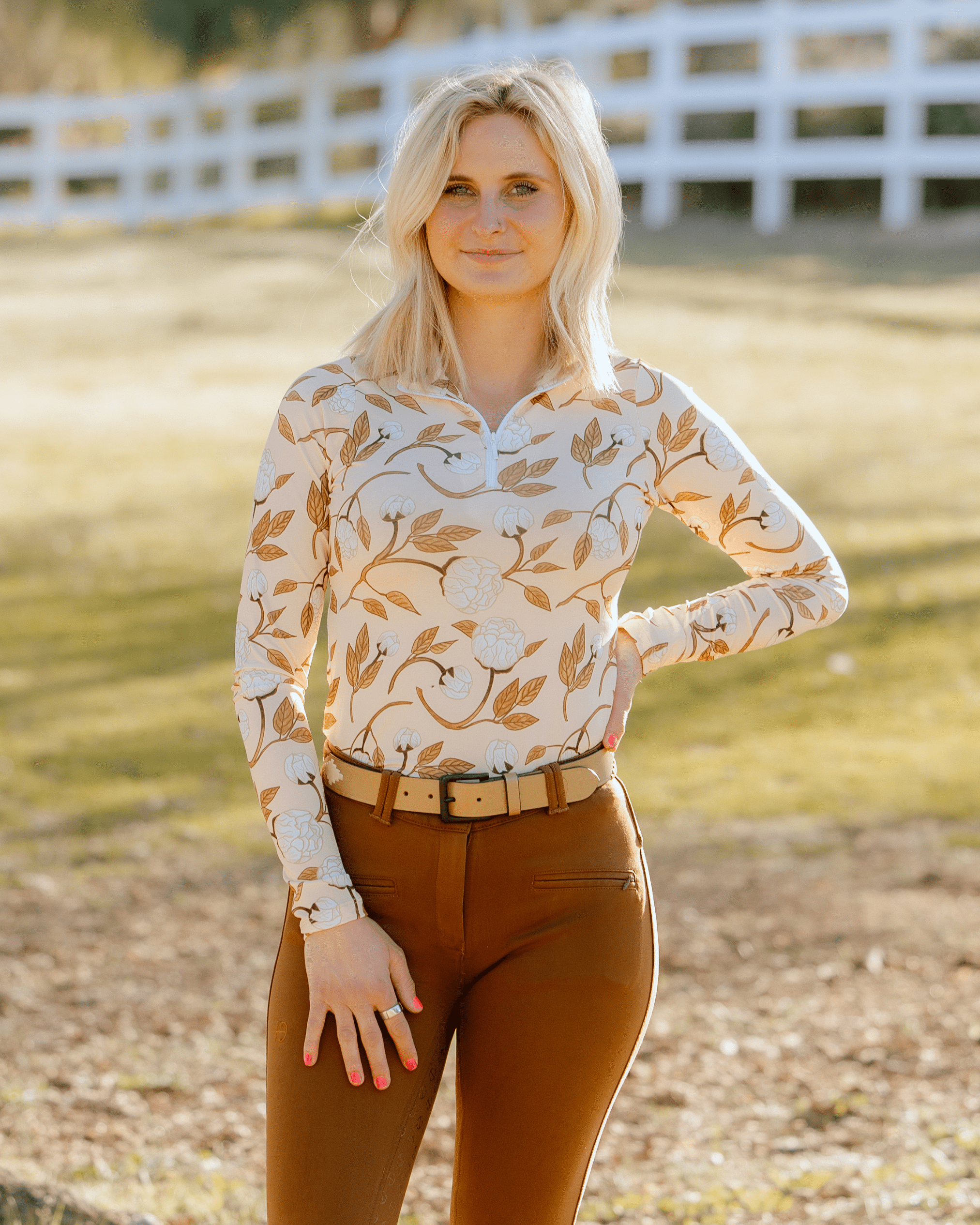 Deinhardt Designs REVERIE Long Sleeve Sunshirt - Deinhardt Designs - Equiluxe Tack