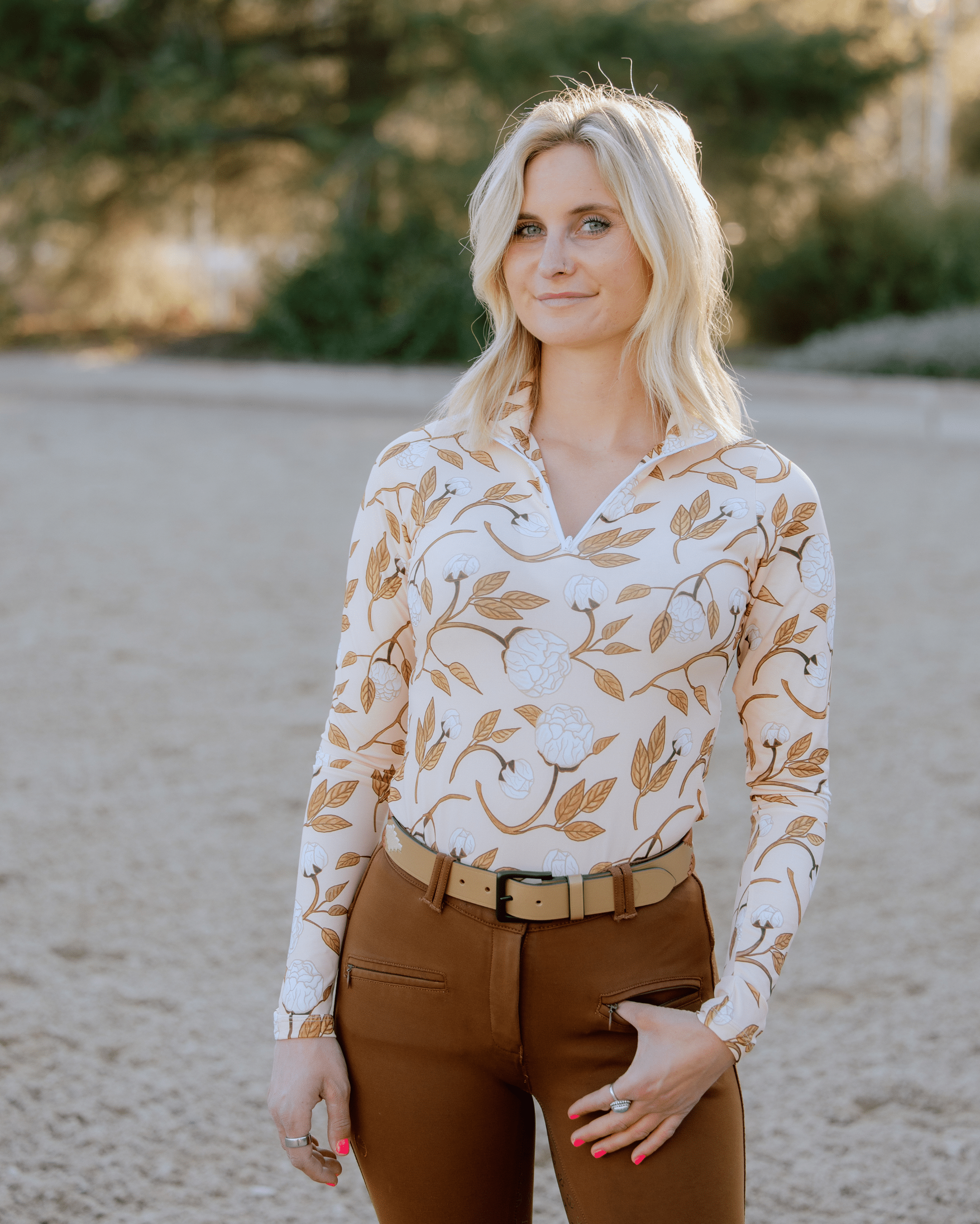 Deinhardt Designs REVERIE Long Sleeve Sunshirt - Deinhardt Designs - Equiluxe Tack