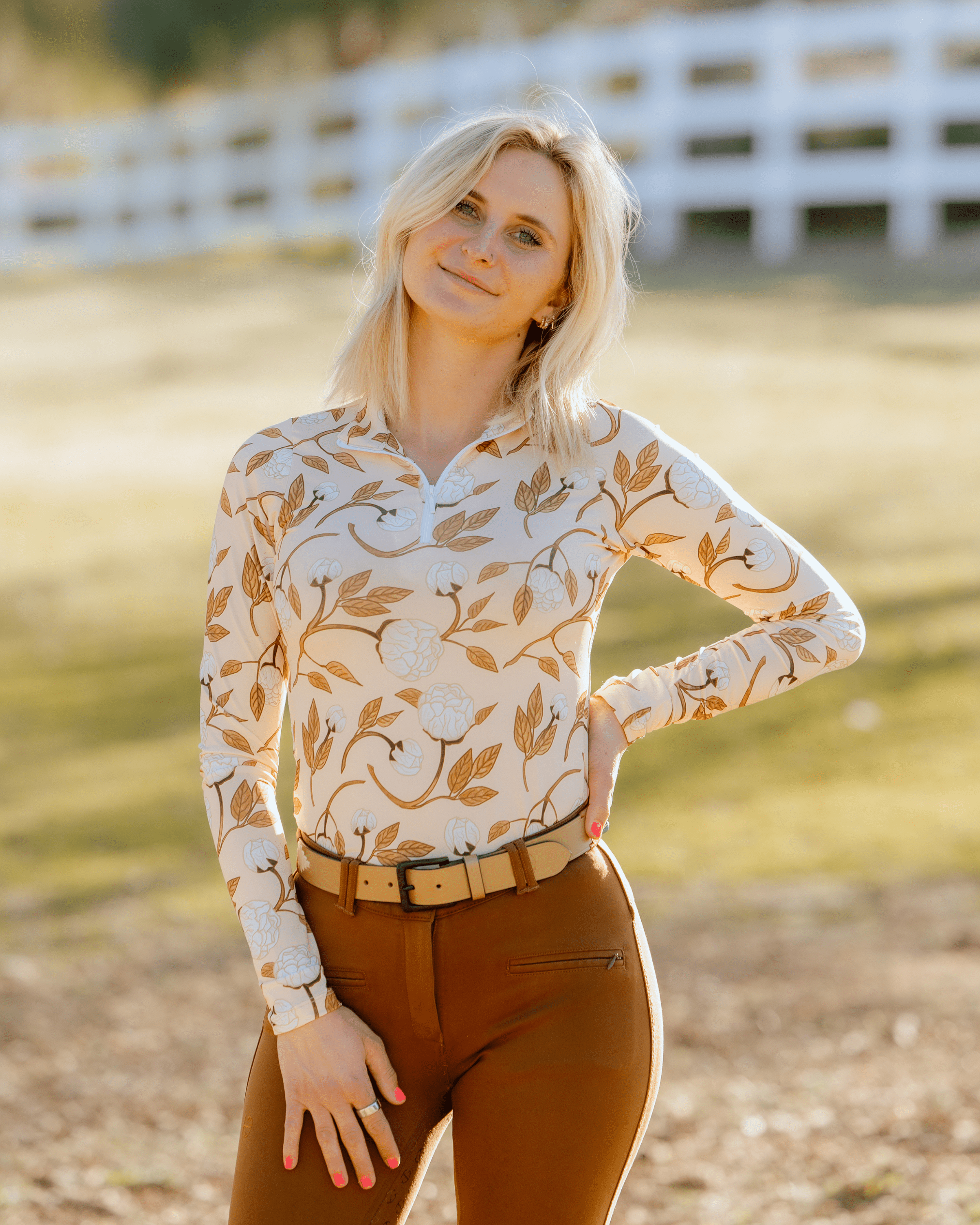 Deinhardt Designs REVERIE Long Sleeve Sunshirt - Deinhardt Designs - Equiluxe Tack