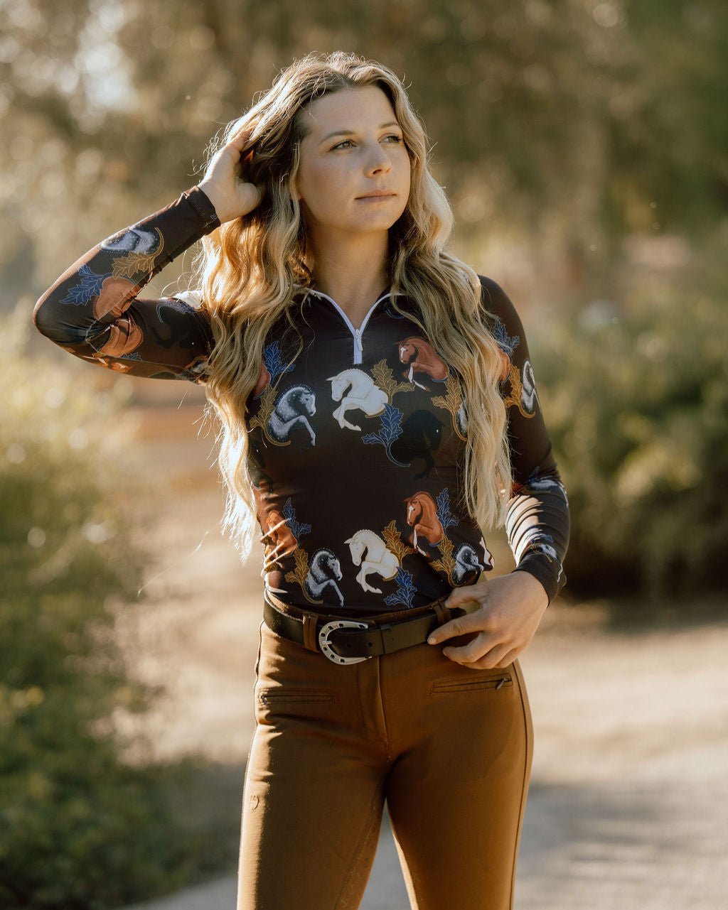Deinhardt Designs SARAH Long Sleeve Sunshirt - Deinhardt Designs - Equiluxe Tack