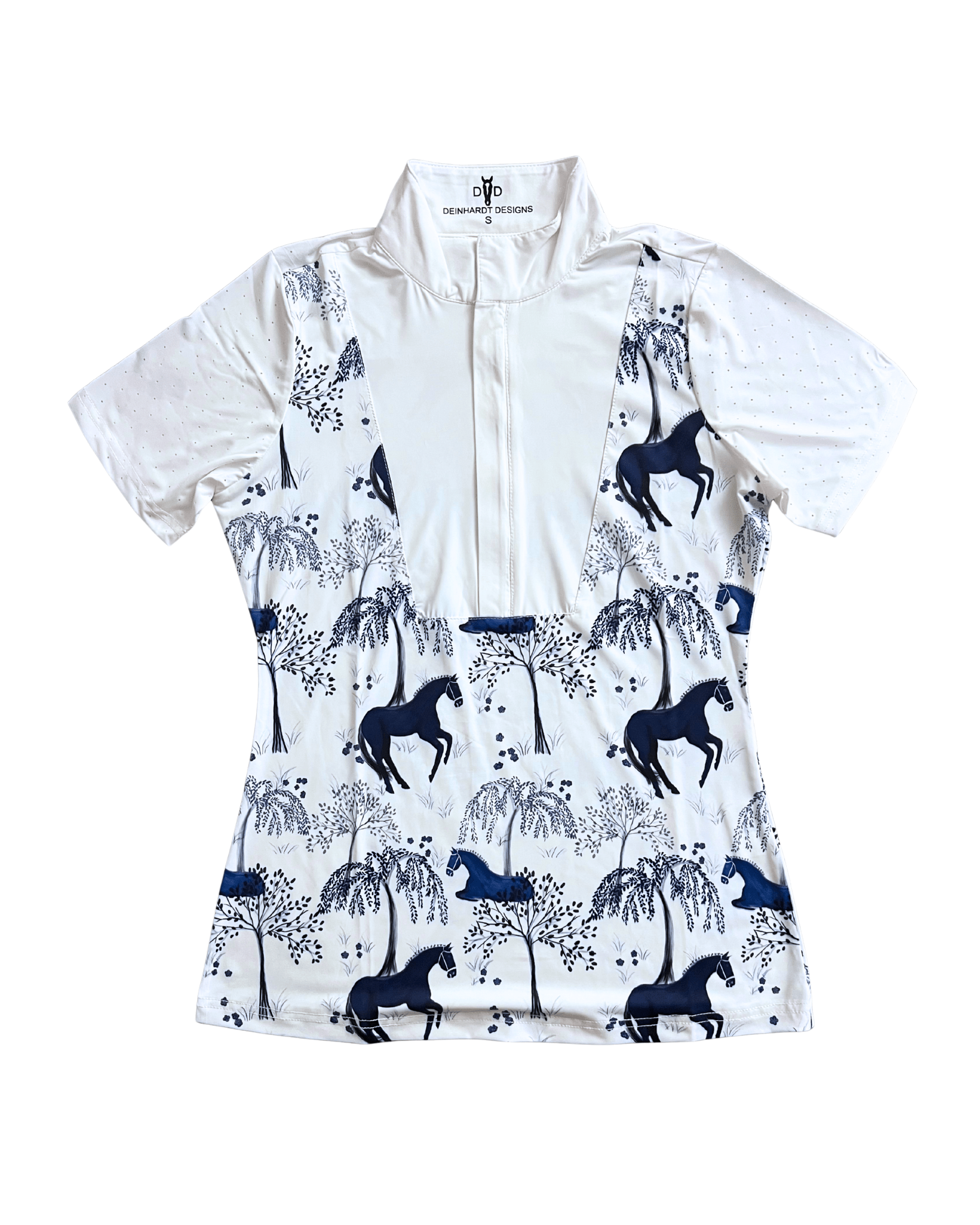 Deinhardt Designs Short Sleeve Capriole Competition Shirt - ELOISE - Equiluxe Tack