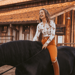 Deinhardt Designs x Tucker Tweed® TOILE Long Sleeve Sunshirt - Deinhardt Designs - Equiluxe Tack