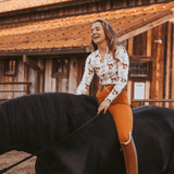 Deinhardt Designs x Tucker Tweed® TOILE Long Sleeve Sunshirt - Deinhardt Designs - Equiluxe Tack