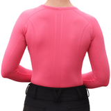 Divine Eq Athletic Long Sleeve Shirt - Flamingo Pink - Divine Equestrian - Equiluxe Tack