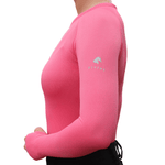 Divine Eq Athletic Long Sleeve Shirt - Flamingo Pink - Divine Equestrian - Equiluxe Tack