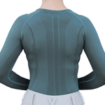 Divine Eq Athletic Long Sleeve Shirt - Forest Green - Divine Equestrian - Equiluxe Tack