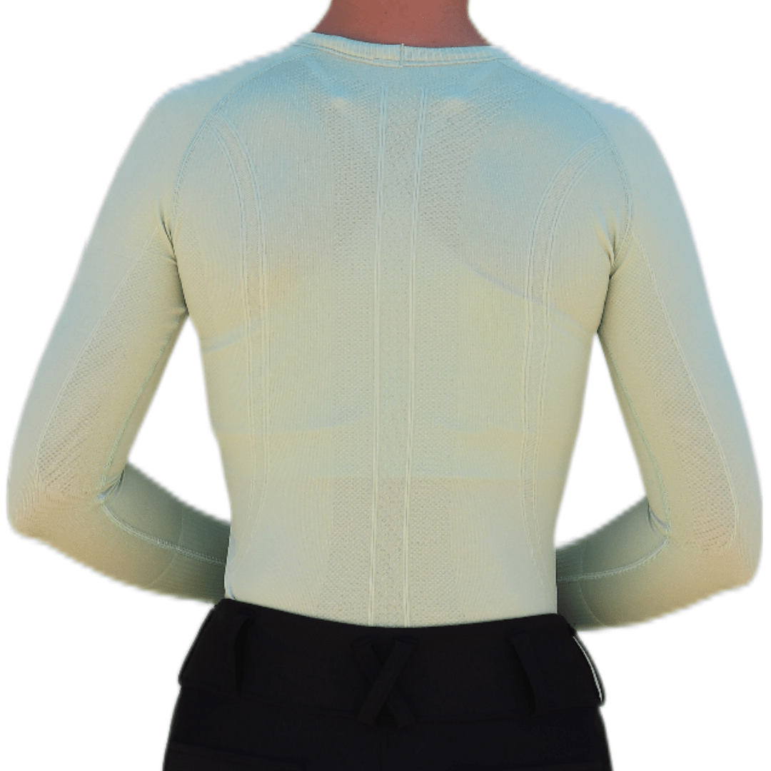 Divine Eq Athletic Long Sleeve Shirt - Mint Green - Divine Equestrian - Equiluxe Tack