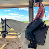 Divine Eq Athletic Long Sleeve Shirt - Mocha - Divine Equestrian - Equiluxe Tack