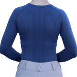 Divine Eq Athletic Long Sleeve Shirt - Navy - Divine Equestrian - Equiluxe Tack