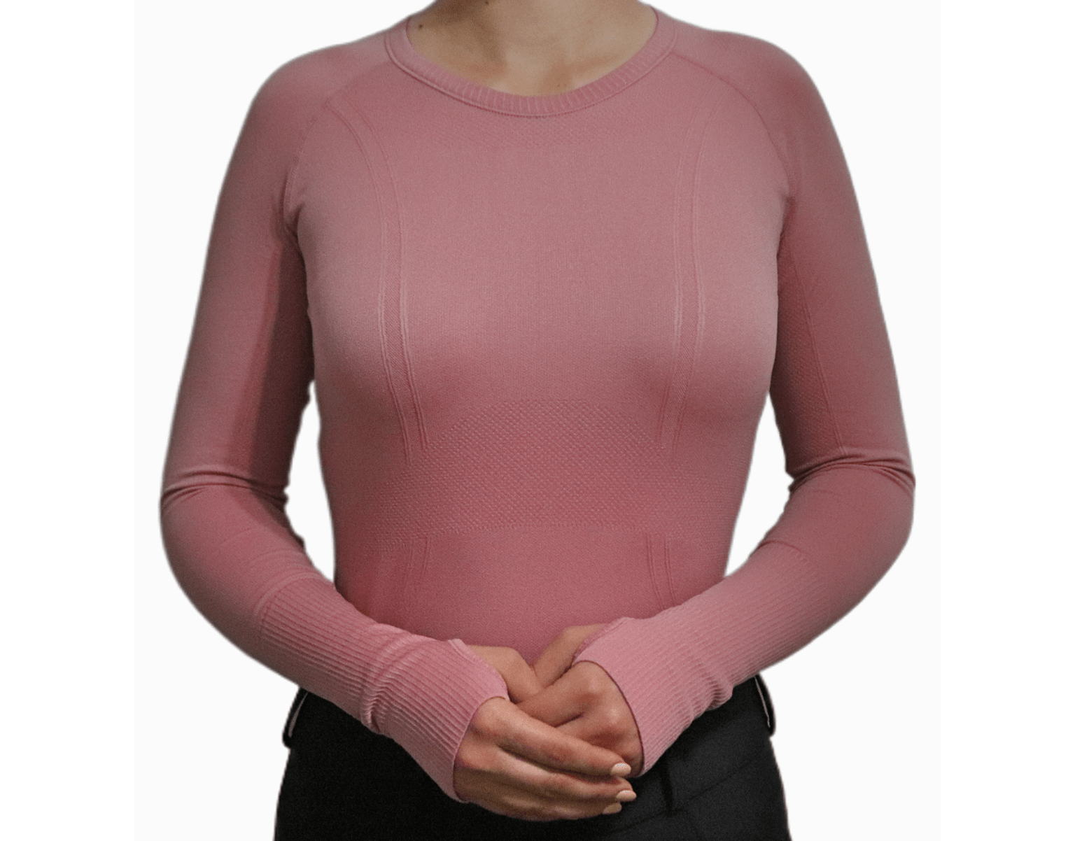 Divine Eq Athletic Long Sleeve Shirt - Pink - Divine Equestrian - Equiluxe Tack