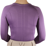 Divine Eq Athletic Long Sleeve Shirt - Purple - Divine Equestrian - Equiluxe Tack