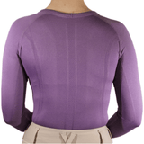 Divine Eq Athletic Long Sleeve Shirt - Purple - Divine Equestrian - Equiluxe Tack