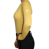 Divine Eq Athletic Long Sleeve Shirt - Yellow - Divine Equestrian - Equiluxe Tack