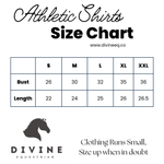 Divine Eq Athletic Short Sleeve Shirt - Black - Divine Equestrian - Equiluxe Tack