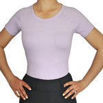 Divine Eq Athletic Short Sleeve Shirt - Lavender - Divine Equestrian - Equiluxe Tack