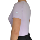 Divine Eq Athletic Short Sleeve Shirt - Lavender - Divine Equestrian - Equiluxe Tack