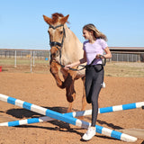 Divine Eq Athletic Short Sleeve Shirt - Lavender - Divine Equestrian - Equiluxe Tack