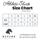 Divine Eq Athletic Short Sleeve Shirt - Lavender - Divine Equestrian - Equiluxe Tack