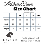 Divine Eq Athletic Short Sleeve Shirt - Navy - Divine Equestrian - Equiluxe Tack