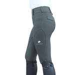 Divine Eq Comfort Grip Leggings - Forest Green - Divine Equestrian - Equiluxe Tack