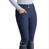 Divine Eq Dignified Competition Breeches - Navy - Divine Equestrian - Equiluxe Tack