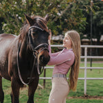 Divine Eq Sweet Lady Sun Shirt - Lilac Purple - Divine Equestrian - Equiluxe Tack