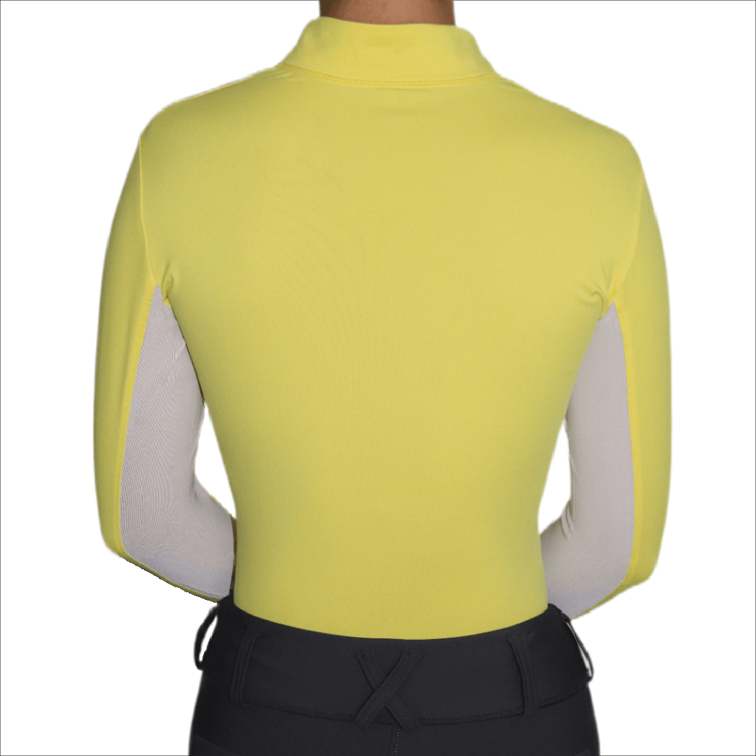 Divine Eq Sweet Lady Sun Shirt - Yellow - Divine Equestrian - Equiluxe Tack